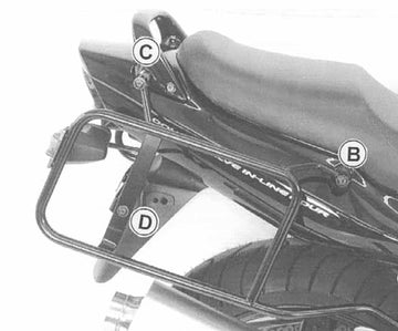 Suzuki GSF 1200 [2001-2005] - táskatartó - 0