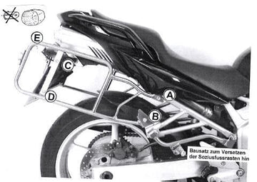 Yamaha FZ 6 [2004-2006] - táskatartó