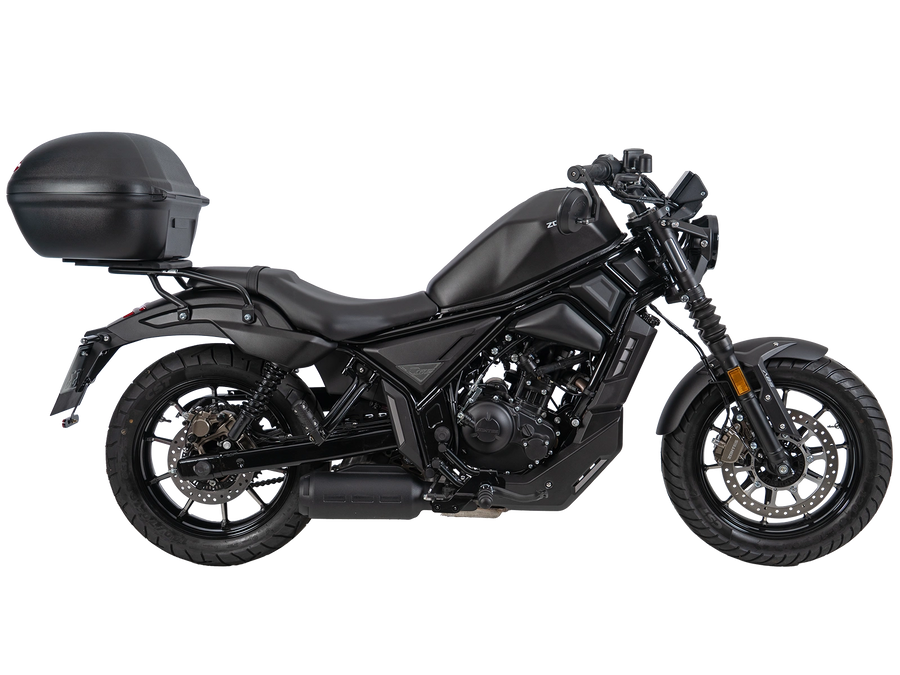 Zontes 125-C2 [2025-2026] – Journey Topcase 40 fekete, modellspecifikus tartóval