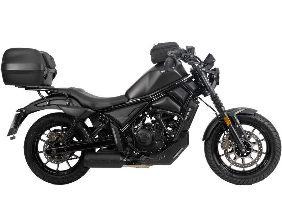 Zontes 125-C2 [2025-2026] - Journey Topcase 30 incl. modellspecifikus hordozó / fekete