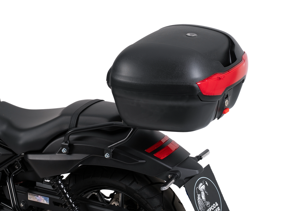 Zontes 125-C2 [2025-2026] – Journey Topcase 40 fekete, modellspecifikus tartóval