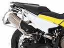 Husqvarna Norden 901 [2022-2026] - Táratartó állványkészlet Kivágott rozsdamentes acél hordozóval. Xplorer Cutout fekete táska szett