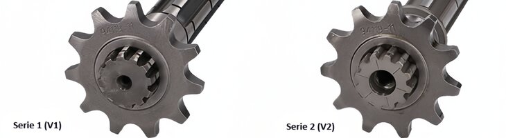 Beta RR Enduro 50 2T - Getriebewelle primär original Ersatzteil