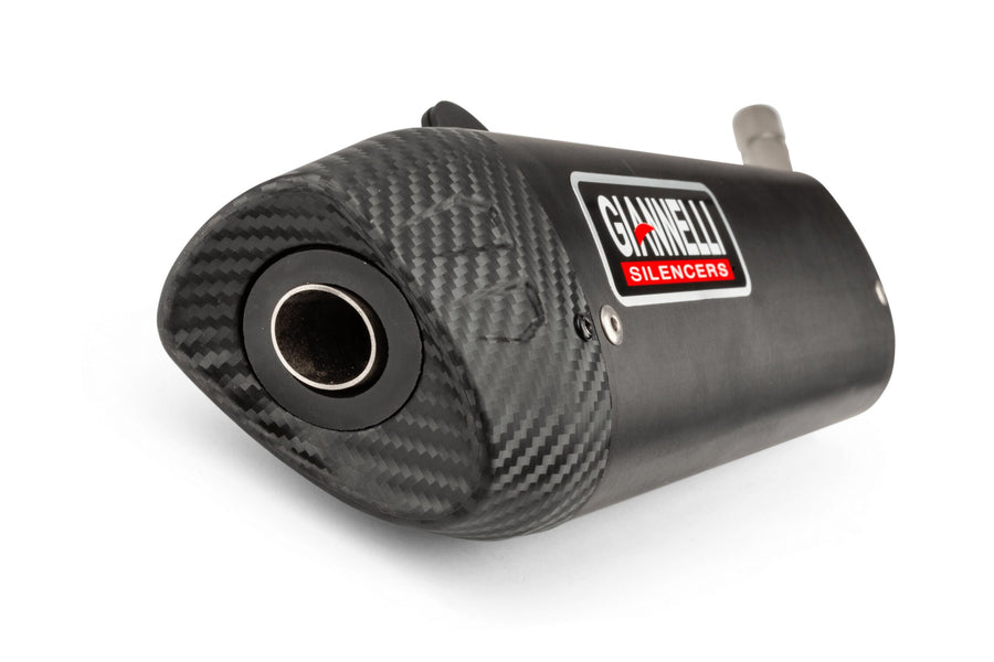 Beta RR Enduro 50 2T - Auspuff mit schwarzem ESD Enduro