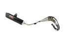 Fantic XM 50 2T - Auspuff mit schwarzem ESD Enduro