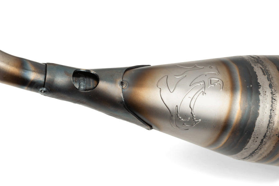 Fantic XE 50 2T - Auspuff Racing Carbon 70/80cc