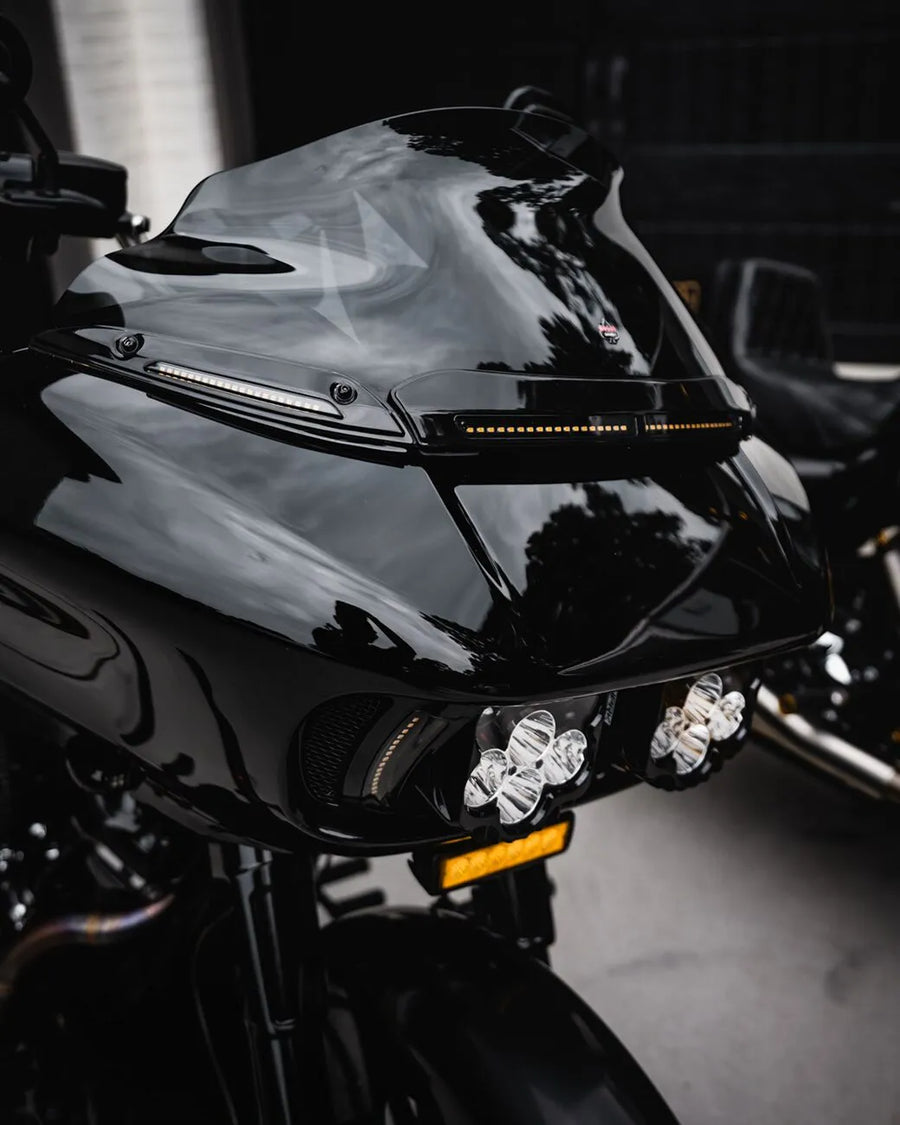 harley-davidson road glide st [CUSTOM DYNAMICS] - Genesis® 4 Dynamic LED Road Glide® szélvédőszalag