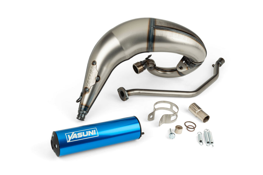 Beta RR Enduro 50 2T - Auspuff Cross ML Blau