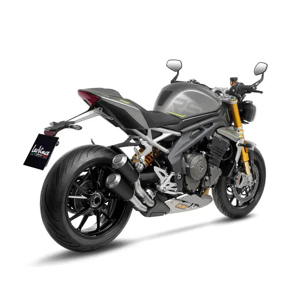 Triumph Speed ​​​​Triple 1200 RS [LEOVINCE] – LV-10 Black Edition becsúsztatható hangtompító
