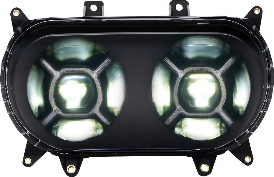 harley davidson fltruse [CUSTOM DYNAMICS] – Double-X LED fényszóró