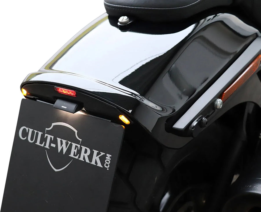 harley davidson fxfb [CULT WERK] – rendszámtartó