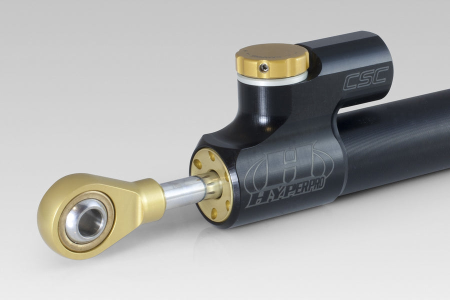 Hyperpro kormánycsillapító S140 mm – CSC/RSC, standard kivitel