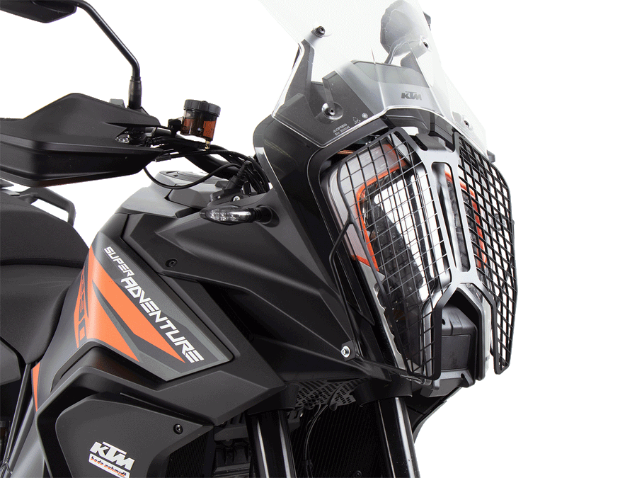 KTM 1290 Super Adv. S [2021-2024] - Lámpavédő rács fekete