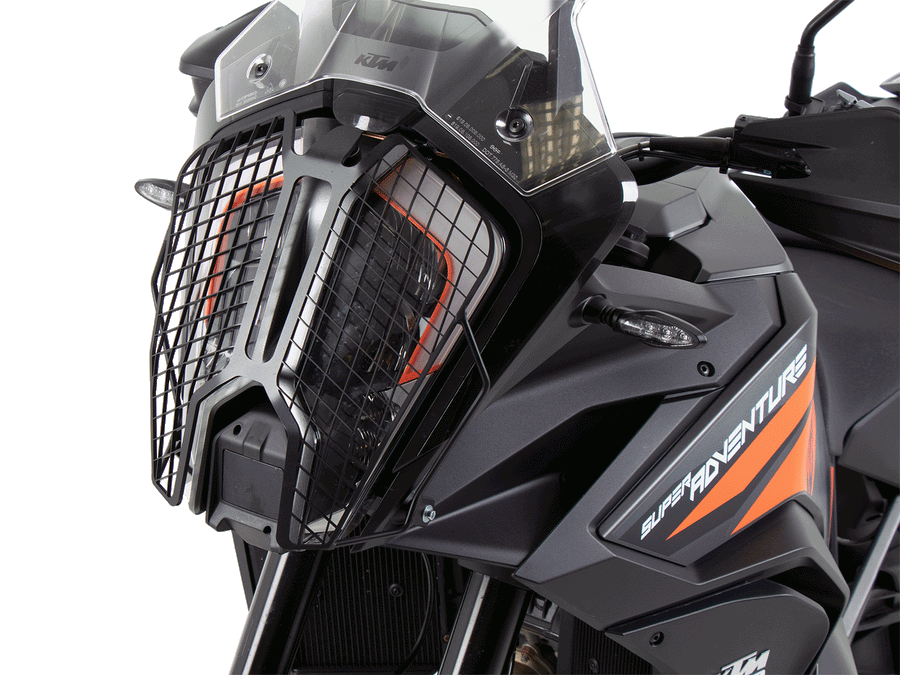 KTM 1290 Super Adv. S [2021-2024] - Lámpavédő rács fekete