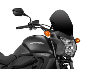 TRIUMPH BONNEVILLE T120 BLACK [2025] - Új generációs sport szélvédő | Fekete | PUIG 7009N