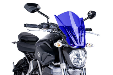TRIUMPH BONNEVILLE T 120 BLACK [2025] - Új generációs Touring szélvédő | Kék | PUIG 7016A