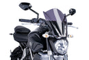 TRIUMPH BONNEVILLE T 120 BLACK [2025] - Új generációs Touring szélvédő | Erősen tónusú | PUIG 7016F