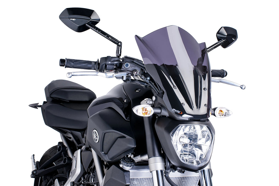 TRIUMPH BONNEVILLE T 120 BLACK [2025] - Új generációs Touring szélvédő | Erősen tónusú | PUIG 7016F