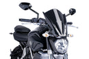 TRIUMPH BONNEVILLE T 120 BLACK [2025] - Új generációs Touring szélvédő | Fekete | PUIG 7016N