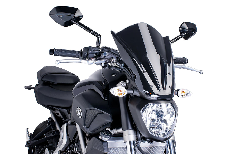 TRIUMPH BONNEVILLE T 120 BLACK [2025] - Új generációs Touring szélvédő | Fekete | PUIG 7016N