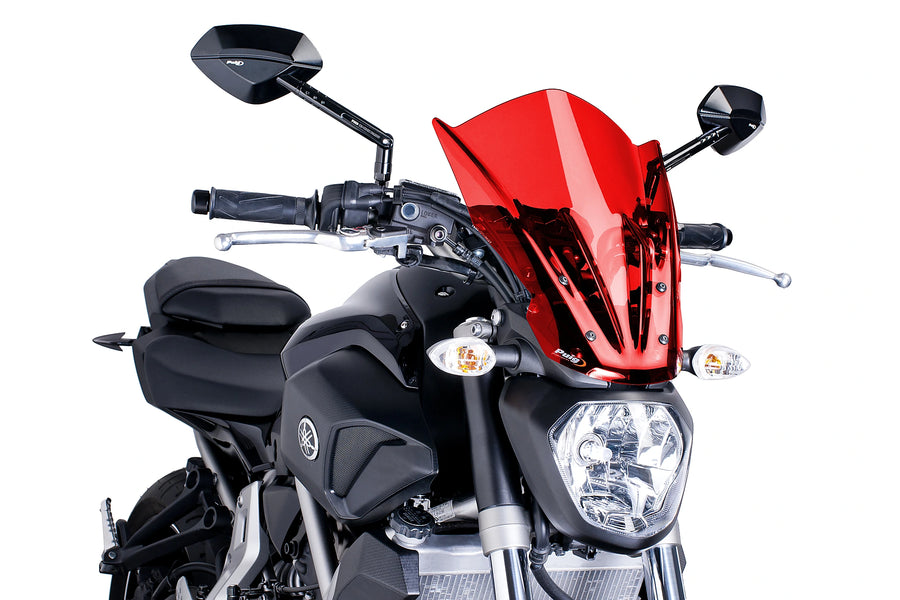 TRIUMPH BONNEVILLE T 120 BLACK [2025] - Új generációs Touring szélvédő | Piros | PUIG 7016R