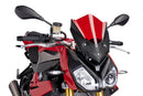 TRIUMPH BONNEVILLE T 120 BLACK [2025] - Új generációs sport szélvédő | Piros | PUIG 7040R