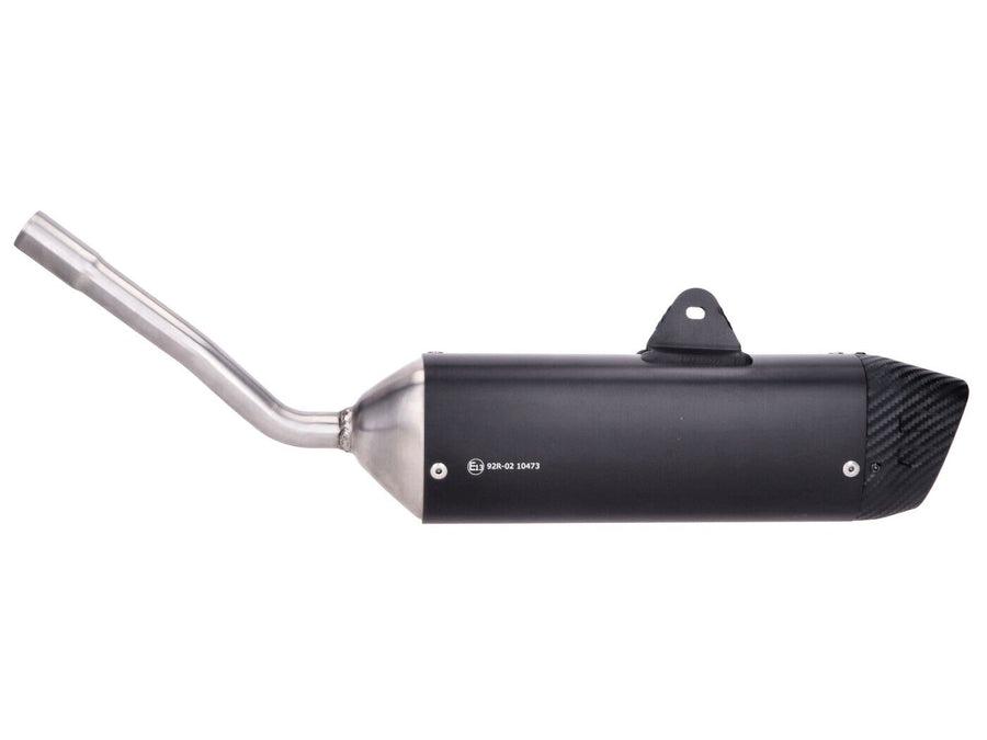 Beta RR Enduro 50 2T - Endschalldämpfer Sonic Aluminium schwarz