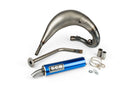 Rieju MRT 50 2T - Auspuff Handmade Cross 50-70 blau