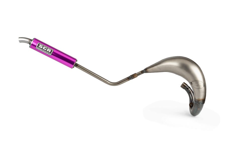 Rieju MRT Pro SM 50 2T - Auspuff Handmade Cross 50-70 lila