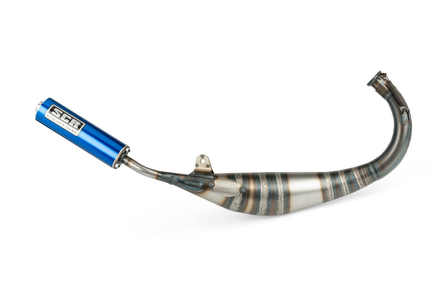 Generic Trigger X-Enduro 50 2T AM6 - Auspuff Racing Line 70 80 Blau