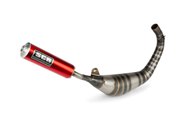 Aprilia SX Factory 50 2T - Exhaust Racing Line 80 90 Red