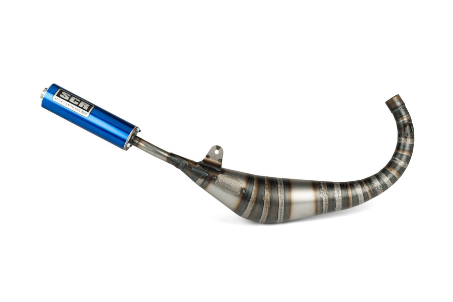 Beta RR SM 50 2T - Auspuff Racing Line 80 90 Blau