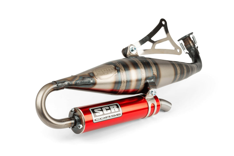 Aprilia SR Netscaper 50 2T LC - Kipufogó Handmade 70 piros