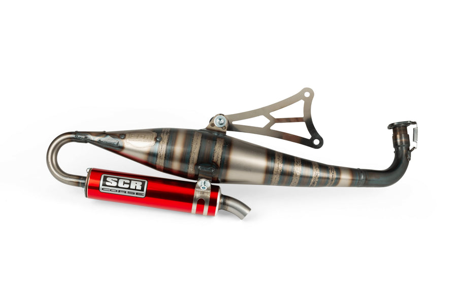 Aprilia SR Netscaper 50 2T LC - Kipufogó Handmade 70 piros