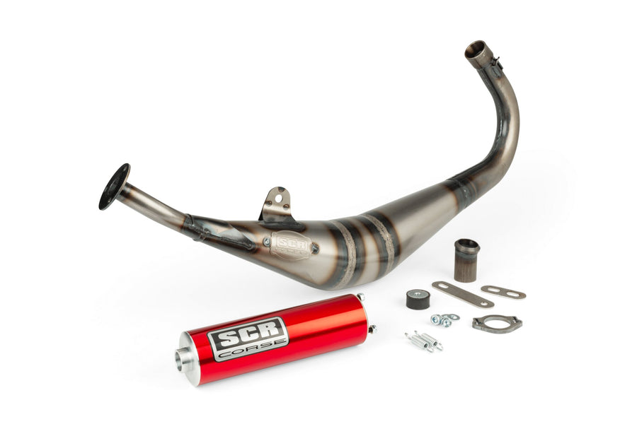 Aprilia RX Enduro 50 2T D50B0 [2007–] - Auspuff Handmade 50-70 rot