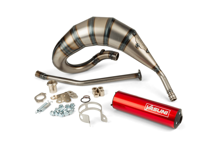Aprilia SX 50 2T - Kipufogó kereszt HM Piros