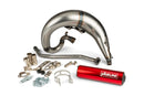 Rieju MRX Enduro Pro 50 2T AM6 - Auspuff Cross ML Rot Links