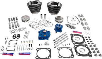 Harley-Davidson FLHTCUTG 1750 Tri Glide Ultra Anniversary 107 [2018] - 132" Power Package Motorleistungs-Kit – Oberfläche: Black Granite – Bild 1