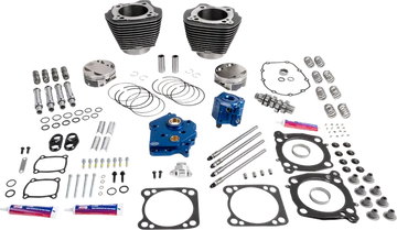 Harley-Davidson FLHFB 1868 Electra Glide Highway King 114 [2023] - 132" Power Package Motorleistungs-Kit – Oberfläche: Black Granite – Bild 2