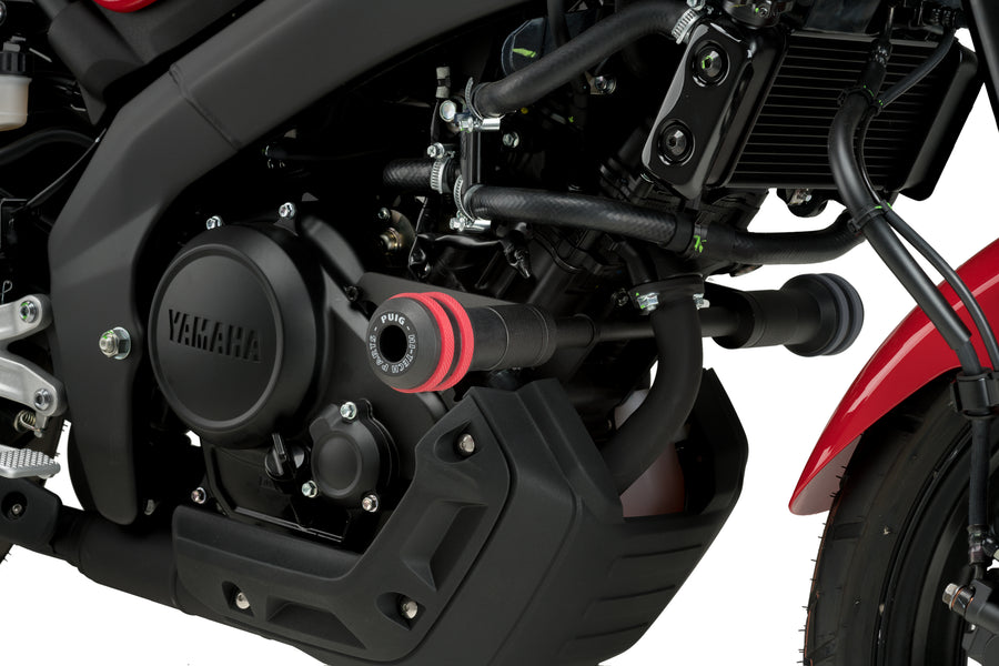 YAMAHA XSR 125 [2025] – Frame Crash Pads Vintage 2.0 – fekete