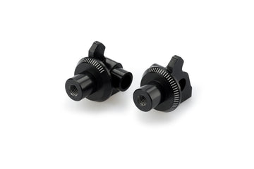 APRILIA CAPONORD 1200 [2016] – „Rider” adapter lábtartó gumibetét – fekete - 0