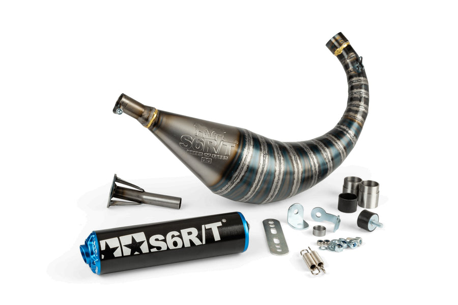 Beta RR-T SM 50 2T - Kipufogó R/T 70 - 80 fekete / kék