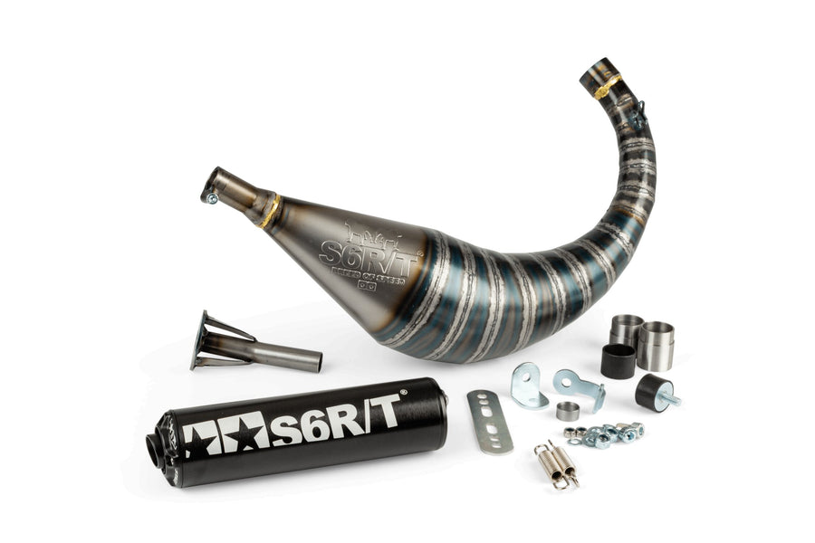 Beta RR Enduro 50 2T - Kipufogó R/T 70 - 80 Fekete