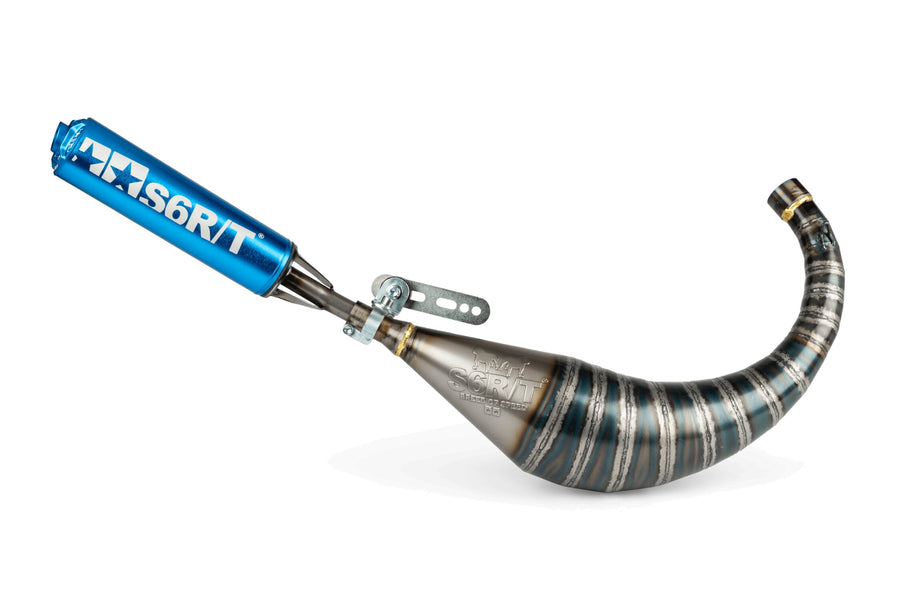 Beta RR Track 50 2T - Auspuff R/T 70 - 80 Blau