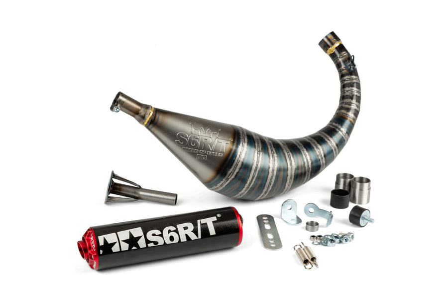 Beta RR-T SM 50 2T - Kipufogó R/T 70 - 80 Fekete/piros