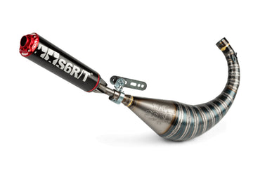 Beta RR Enduro 50 2T - Kipufogó R/T 70 - 80 fekete/piros