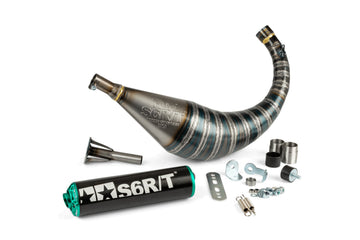 Beta RR Enduro 50 2T - Kipufogó R/T 70 - 80 fekete / türkiz