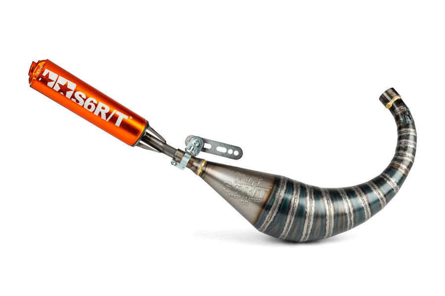 MBK X-Limit Enduro 50 2T AM6 [2004–] - Auspuff R/T 70 - 80 Orange