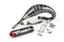 Beta RR Track 50 2T - Auspuff R/T 70–80 Schwarz / Rot