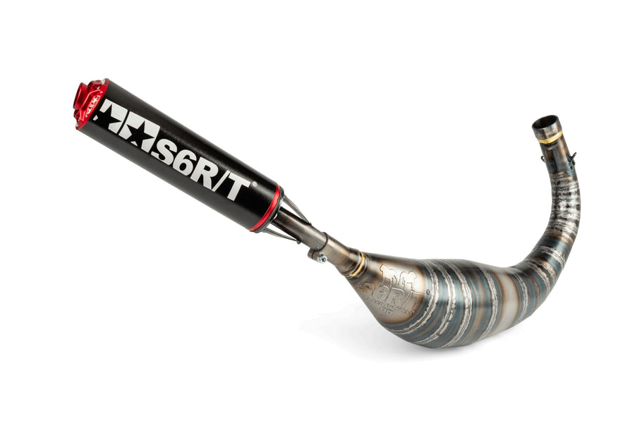 Beta RR Enduro 50 2T - Kipufogó R/T 80-90 fekete/piros